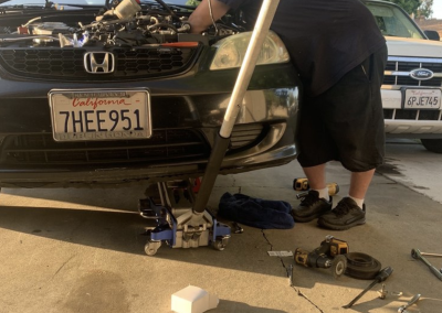 this image shows mobile repair in Houston, TX